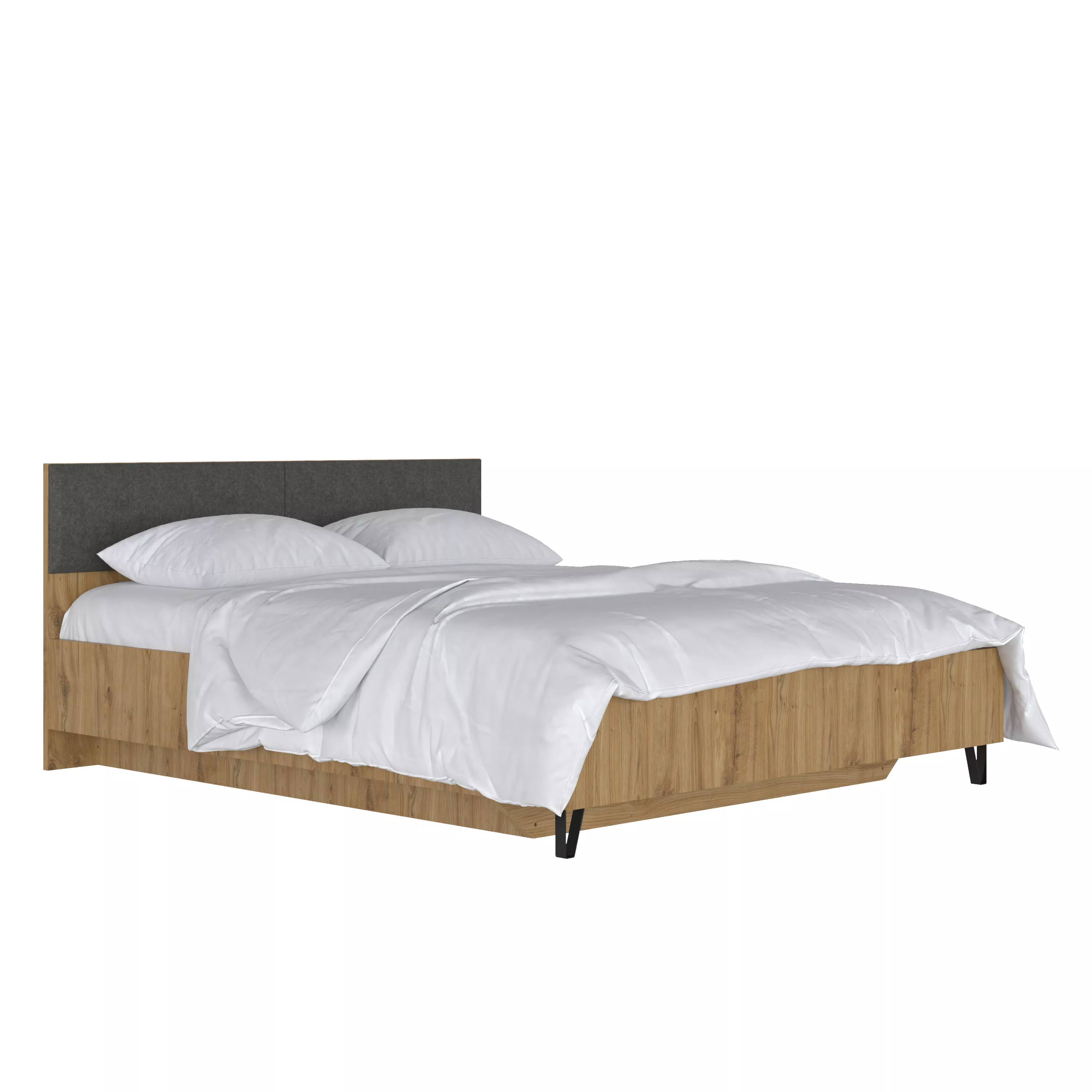 Спальня | Кровати | ГРЕЙС Кровать LOZ160х200 с подъемным механизмом (Дуб наварра/ Графит) Мебель ☆ IDEA в Севастополе|  anons