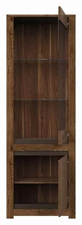 Большая картинка Шкафы и стеллажи | Шкафы с витриной | КАДА Шкаф REG1W1D Мебель ☆ IDEA в Севастопол | BRW, Брест detail