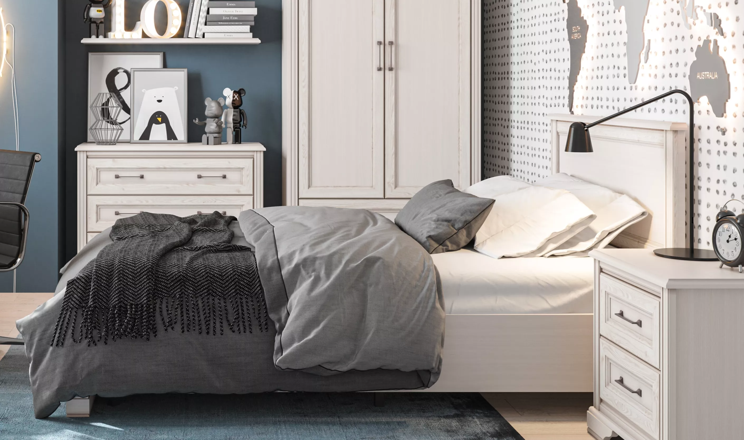 Спальня | Кровати | СТИЛИУС Кровать LOZ120х200 Мебель ☆ IDEA в Севастополе| BRW, Брест anons