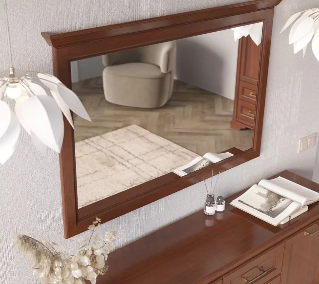 Спальня | Зеркала | КЕНТАКИ Зеркало LUS90 008 Мебель ☆ IDEA в Севастополе| BRW, Брест anons