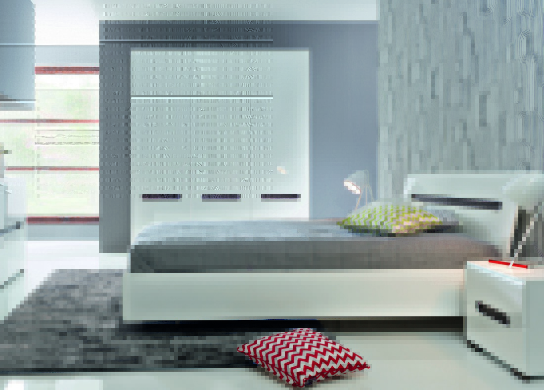 Спальня | Кровати | АЦТЕКА Кровать LOZ160x200 с подъемным механизмом (Белый блеск) Мебель ☆ IDEA в Севастополе| BRW, Брест anons